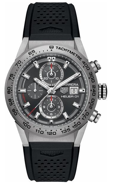 Tag Heuer Carrera CAR208Z-FT6046 Sunray Grey Dial Chronograph Fake watch